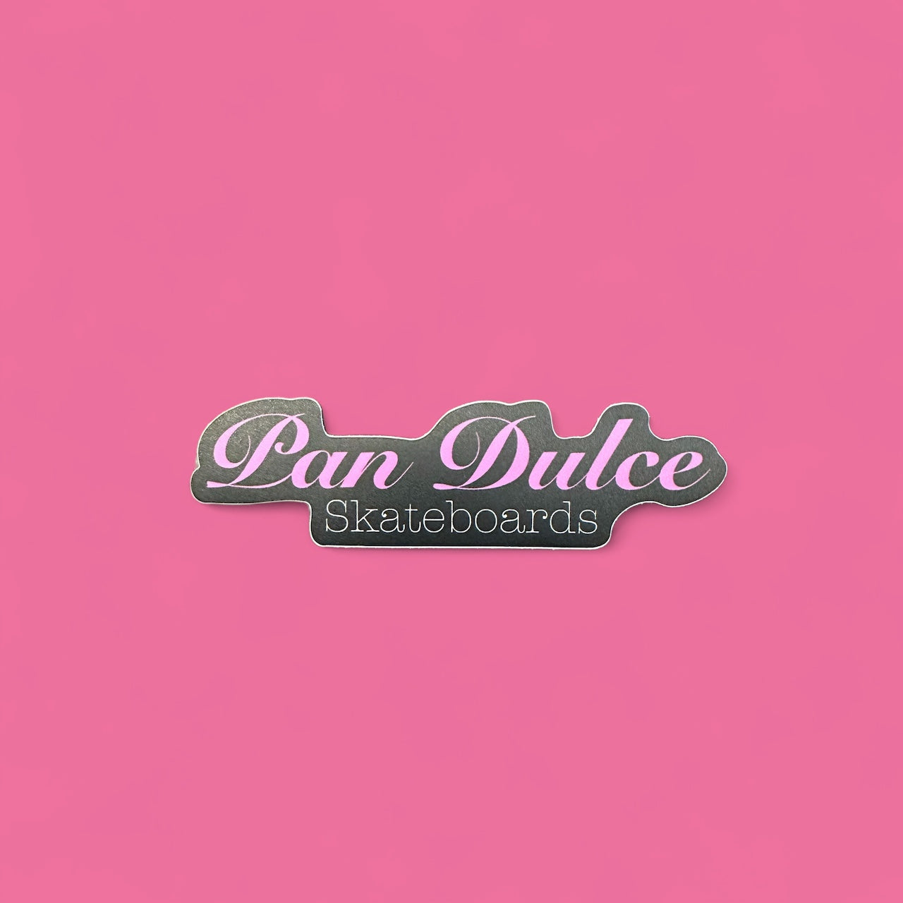 Pan Dulce Logo Sticker - Black